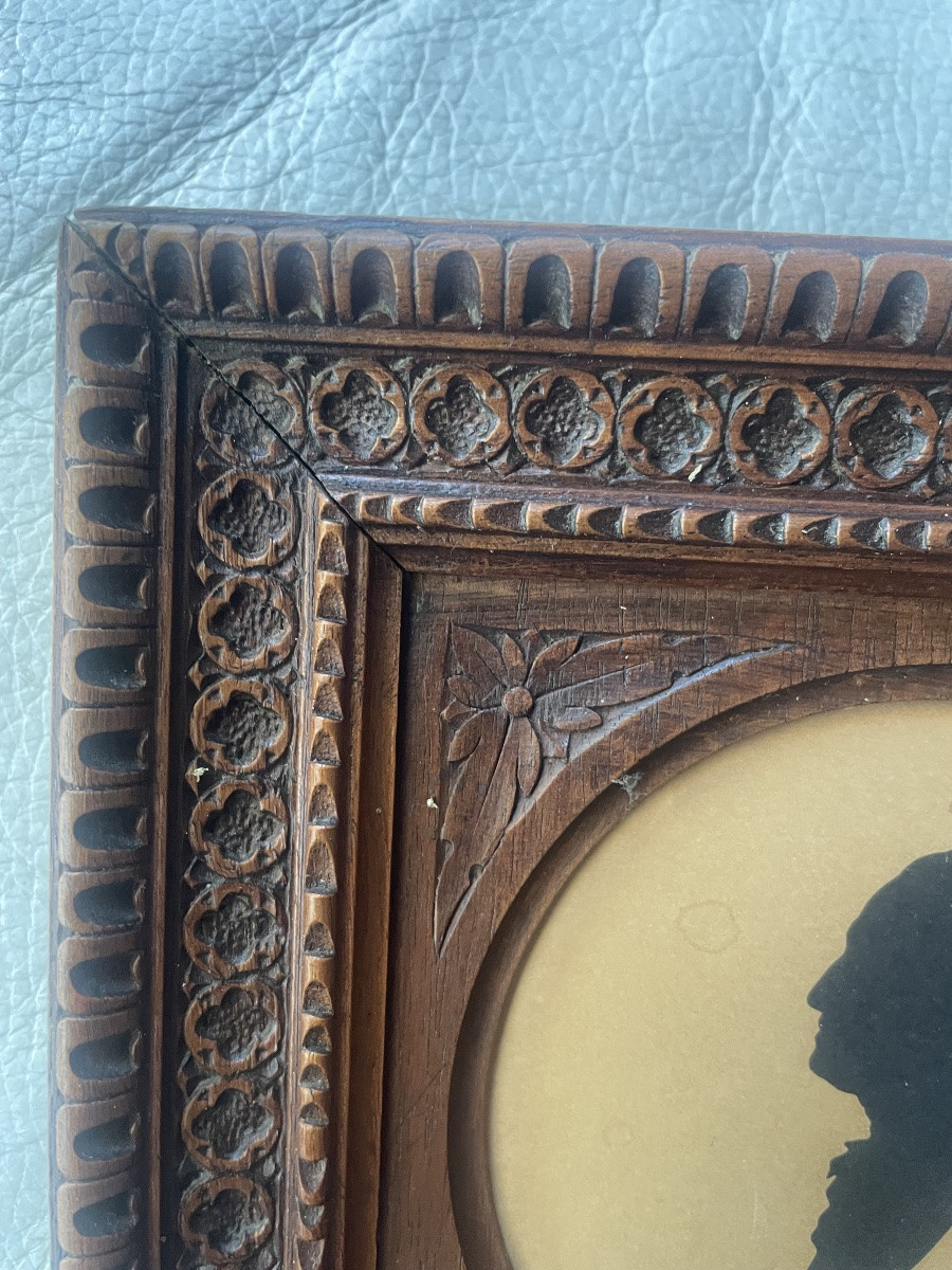 Cadre bois sculpté -photo-8