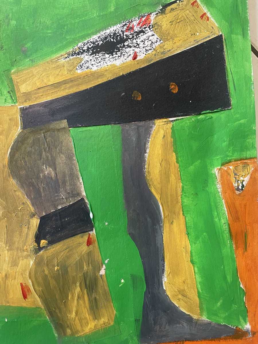 Oil And Collages By Huberti Antonio -photo-3