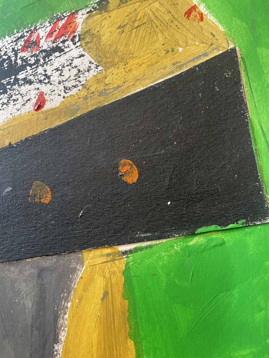 Oil And Collages By Huberti Antonio -photo-1