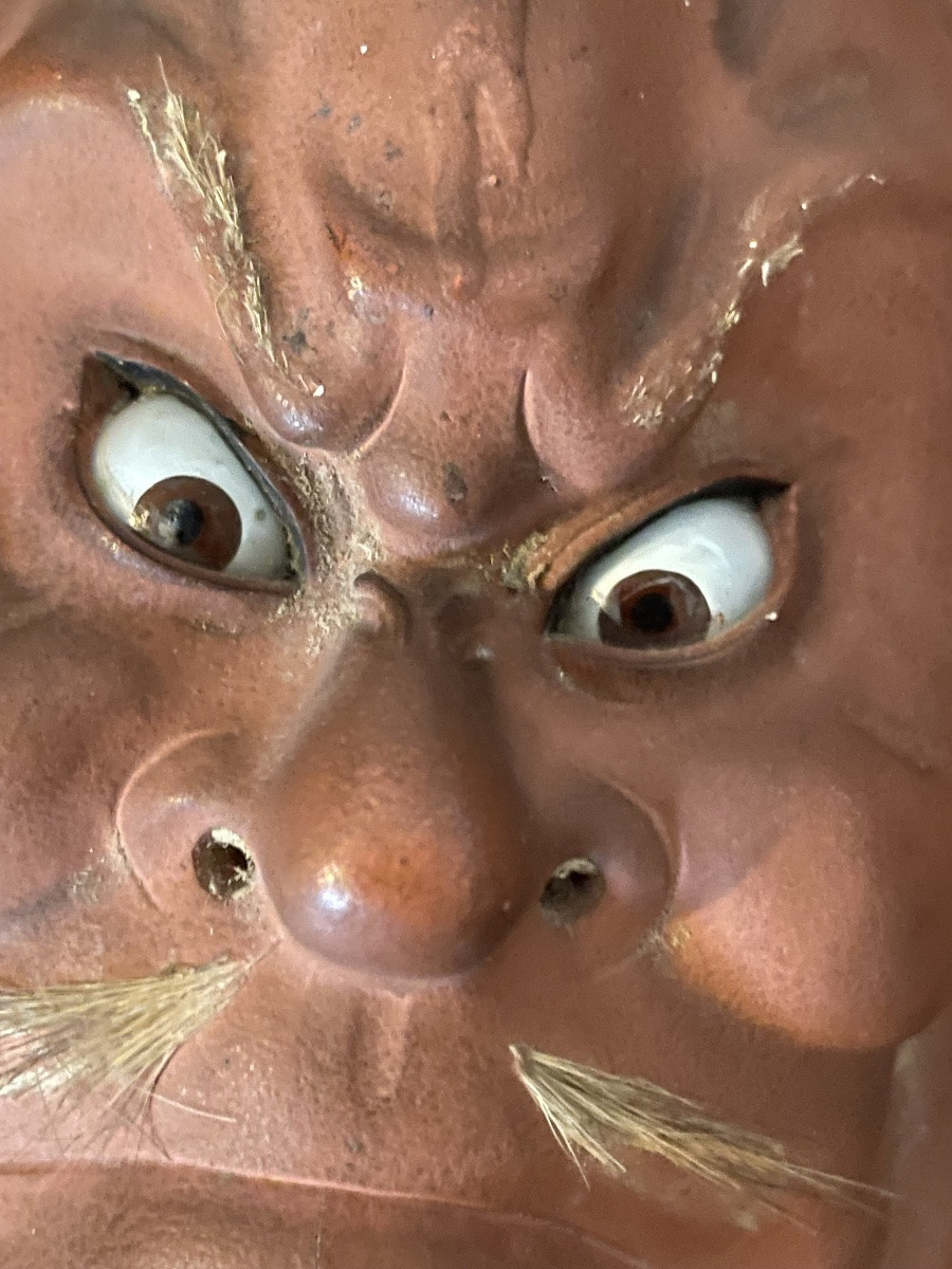 Série de trois masque de théâtre No -photo-1