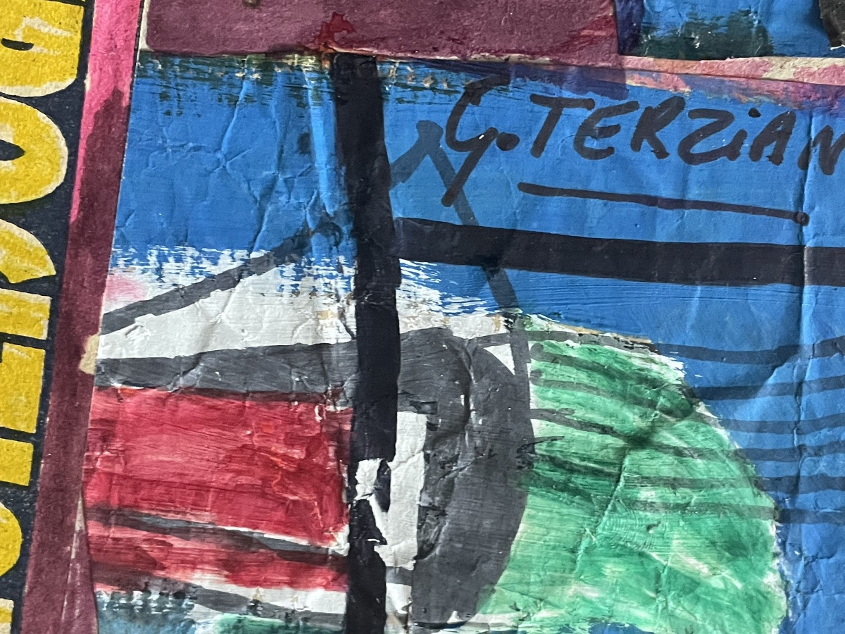 Oil And Collages By Georges Terzian -photo-3