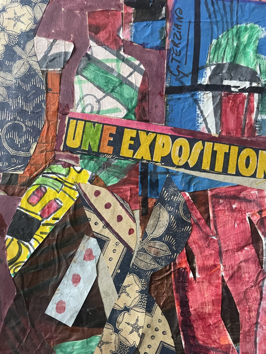 Oil And Collages By Georges Terzian -photo-1