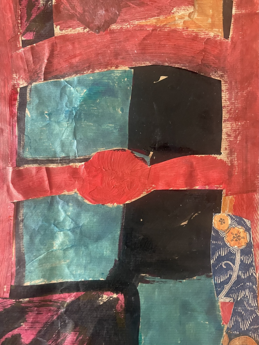 Collages And Oil Paintings By Georges Terzian 