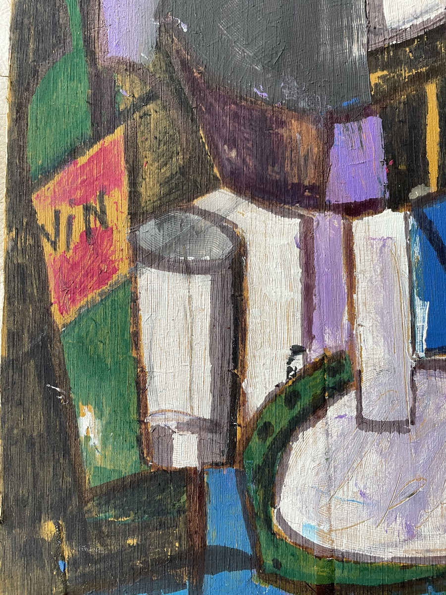 Oil On Panel By Jean Du Marboré 