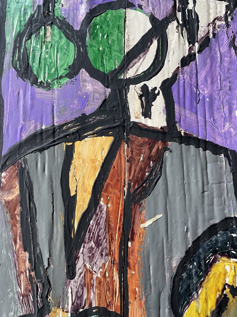 Oil On Wood By Huberti-photo-4