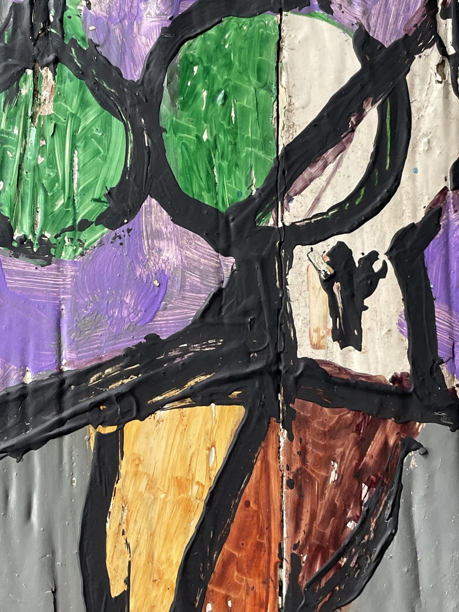 Oil On Wood By Huberti-photo-5