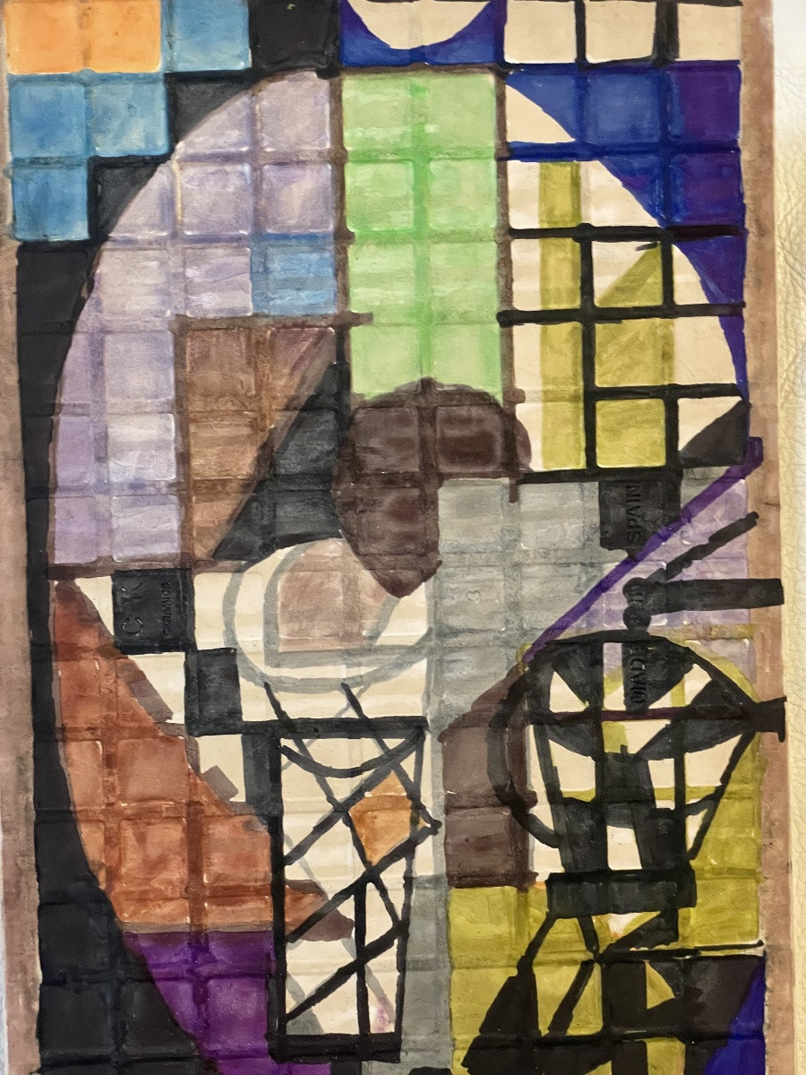 Tableau sur carreau céramique de Huberti -photo-8