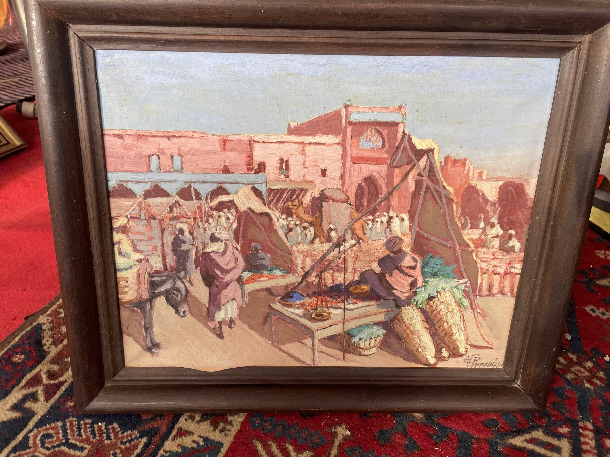 Orientalist Market Scene -photo-1