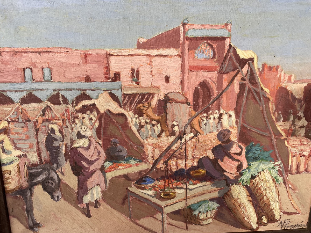 Orientalist Market Scene -photo-2