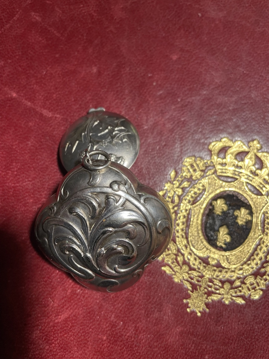 Boîte à maquillage argent -photo-2