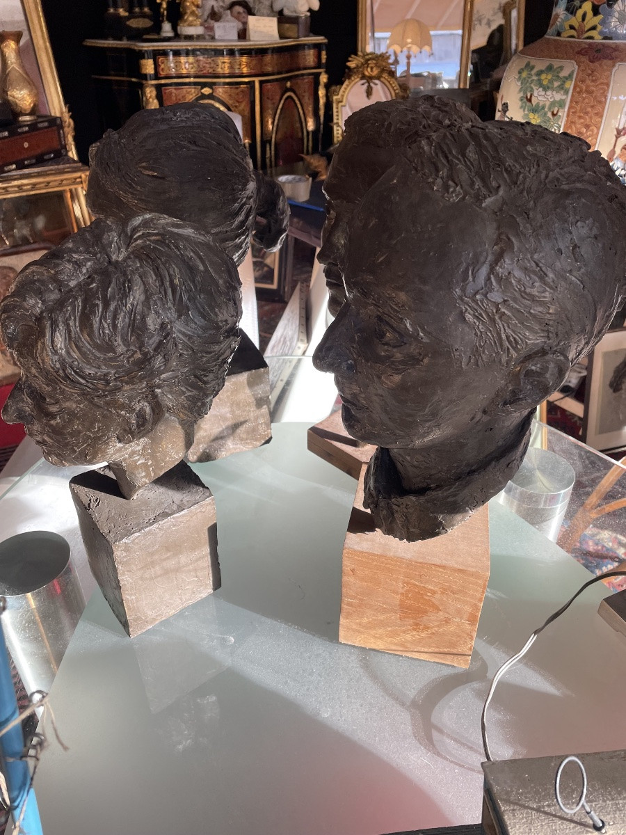 La famille : sculptures de L.Yauner -photo-2