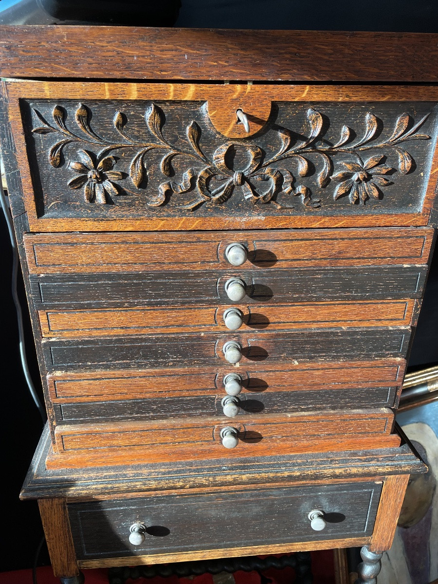 Meuble à tiroirs  pour argenterie -photo-2