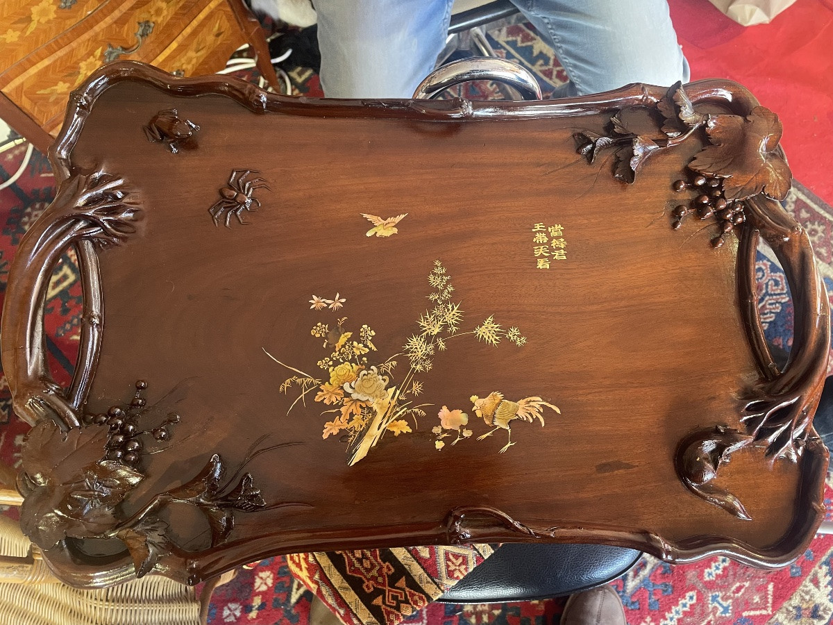 Plateau serviteur  asiatique -photo-2