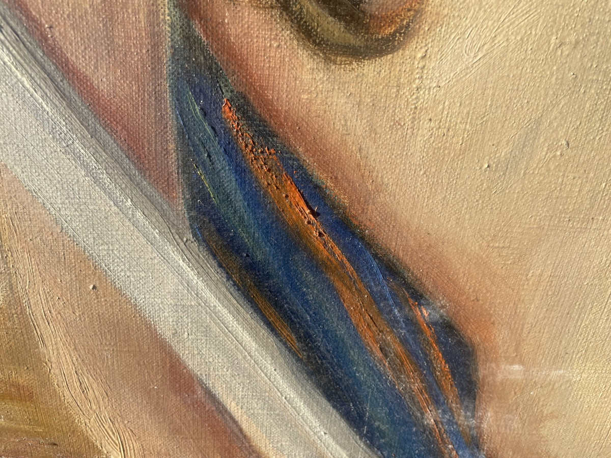 Jeune fille nue sur le transat -photo-2