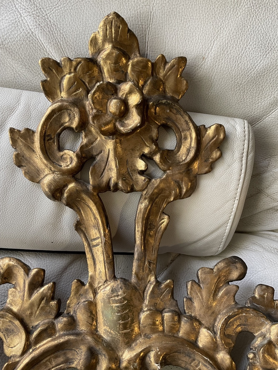 Miroir XVIII eme italien -photo-3