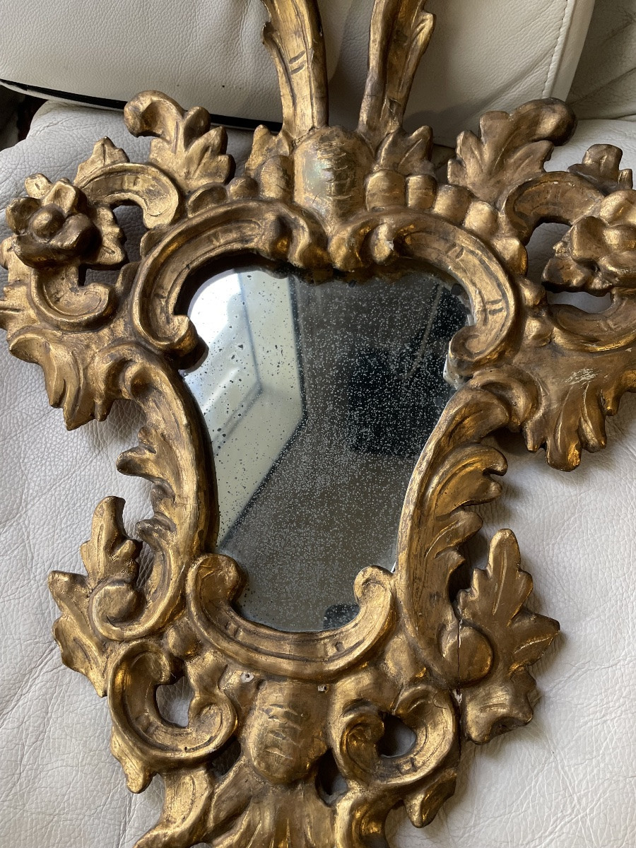 Miroir XVIII eme italien -photo-4