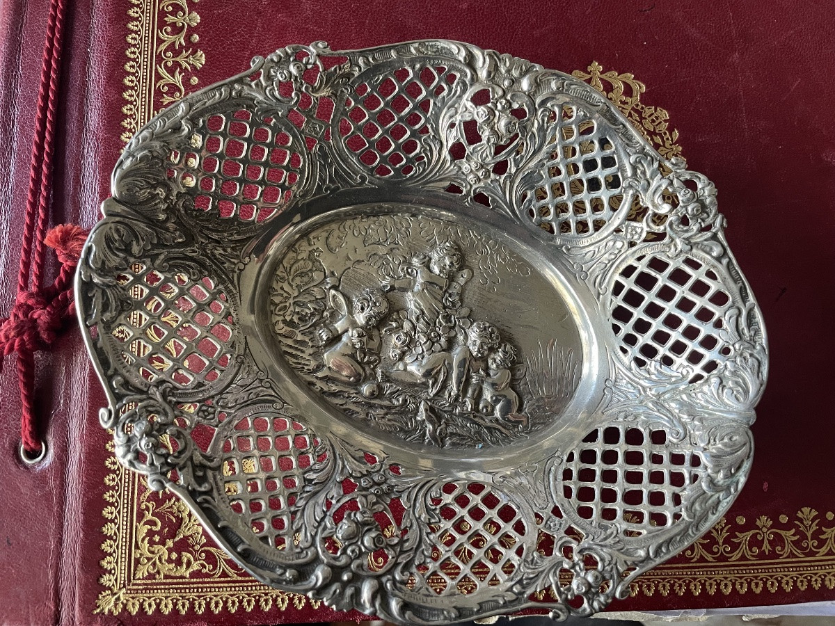 Petite corbeille en argent -photo-4