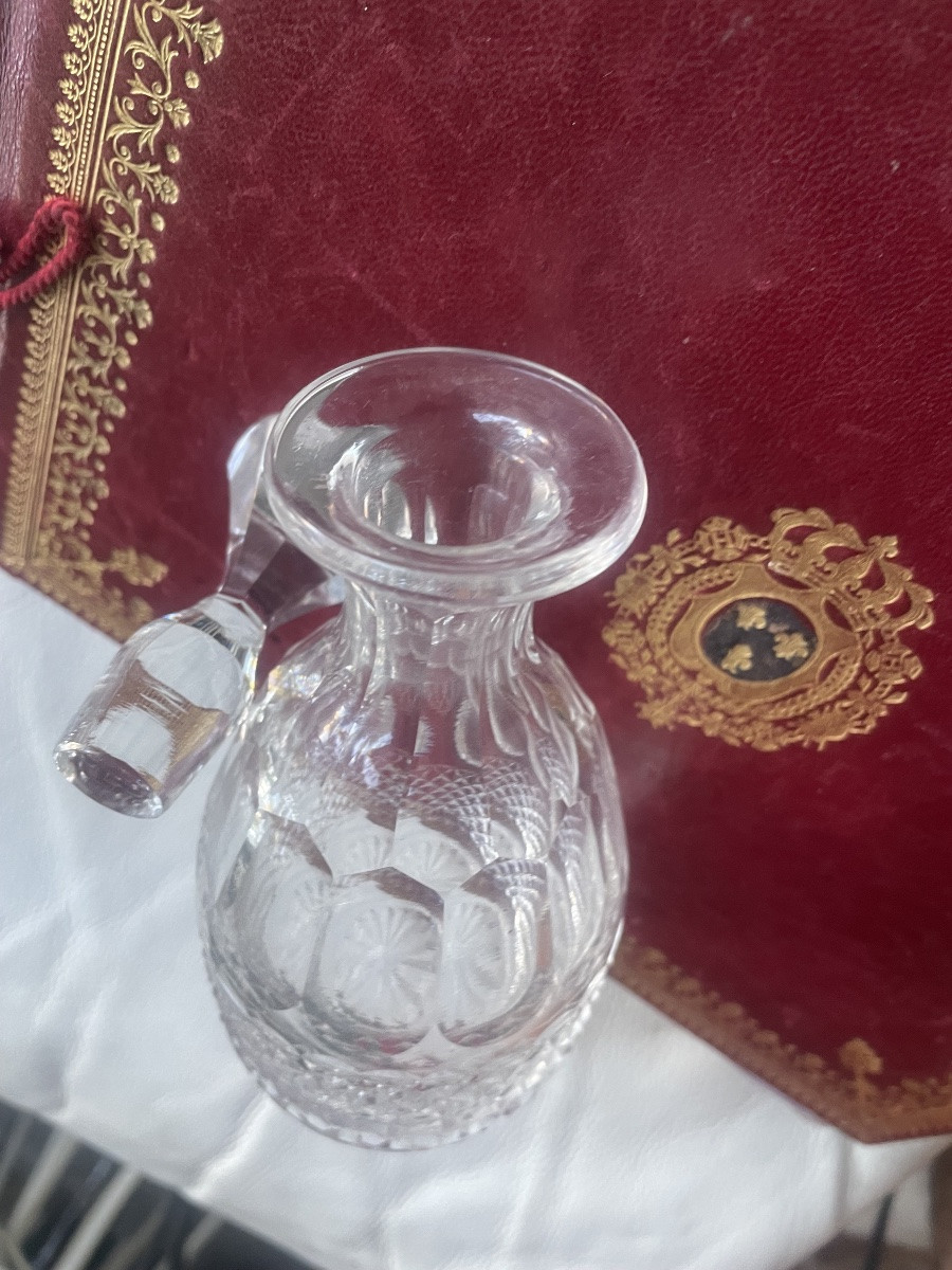 Cut Crystal Liqueur Decanter -photo-2