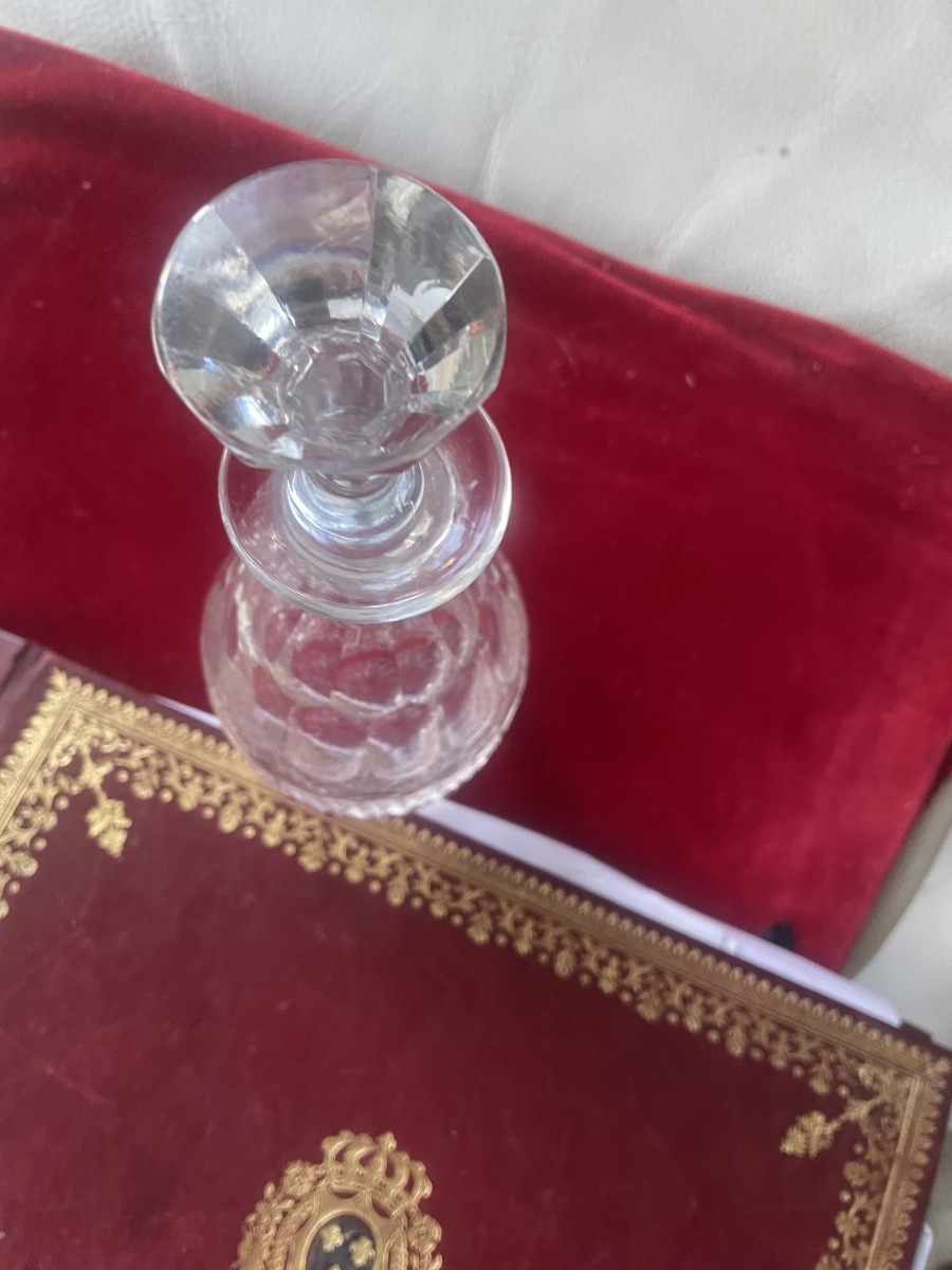 Cut Crystal Liqueur Decanter -photo-1