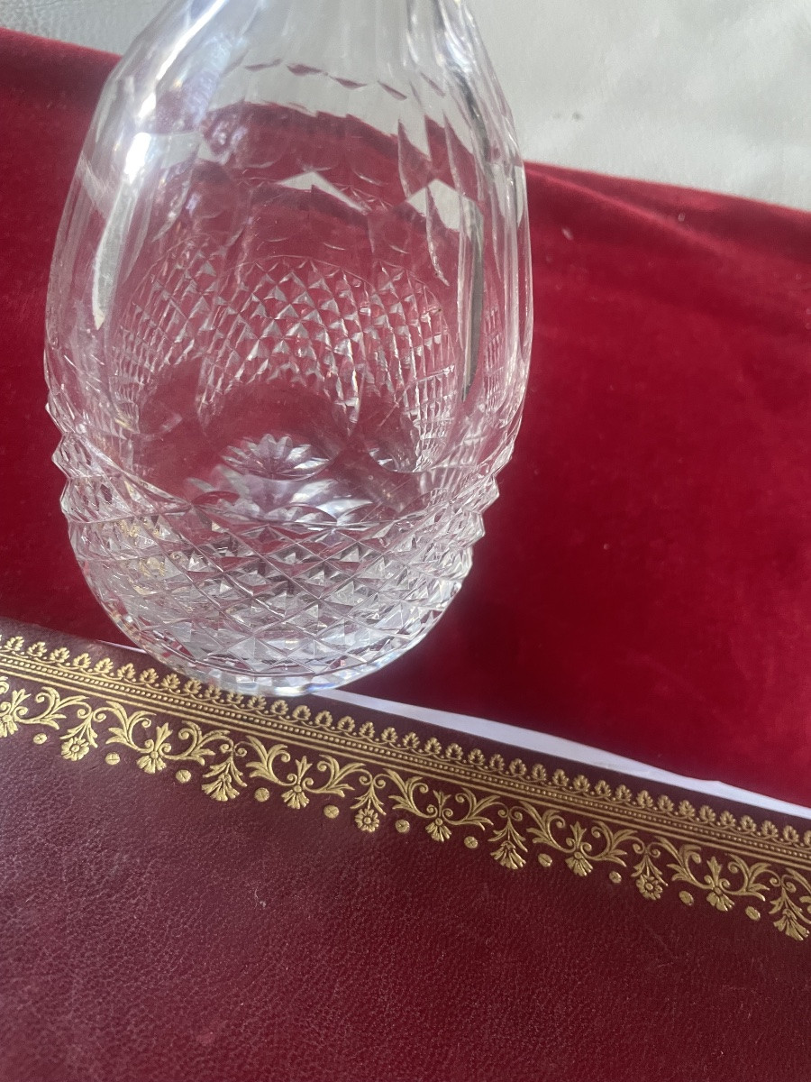Cut Crystal Liqueur Decanter -photo-2