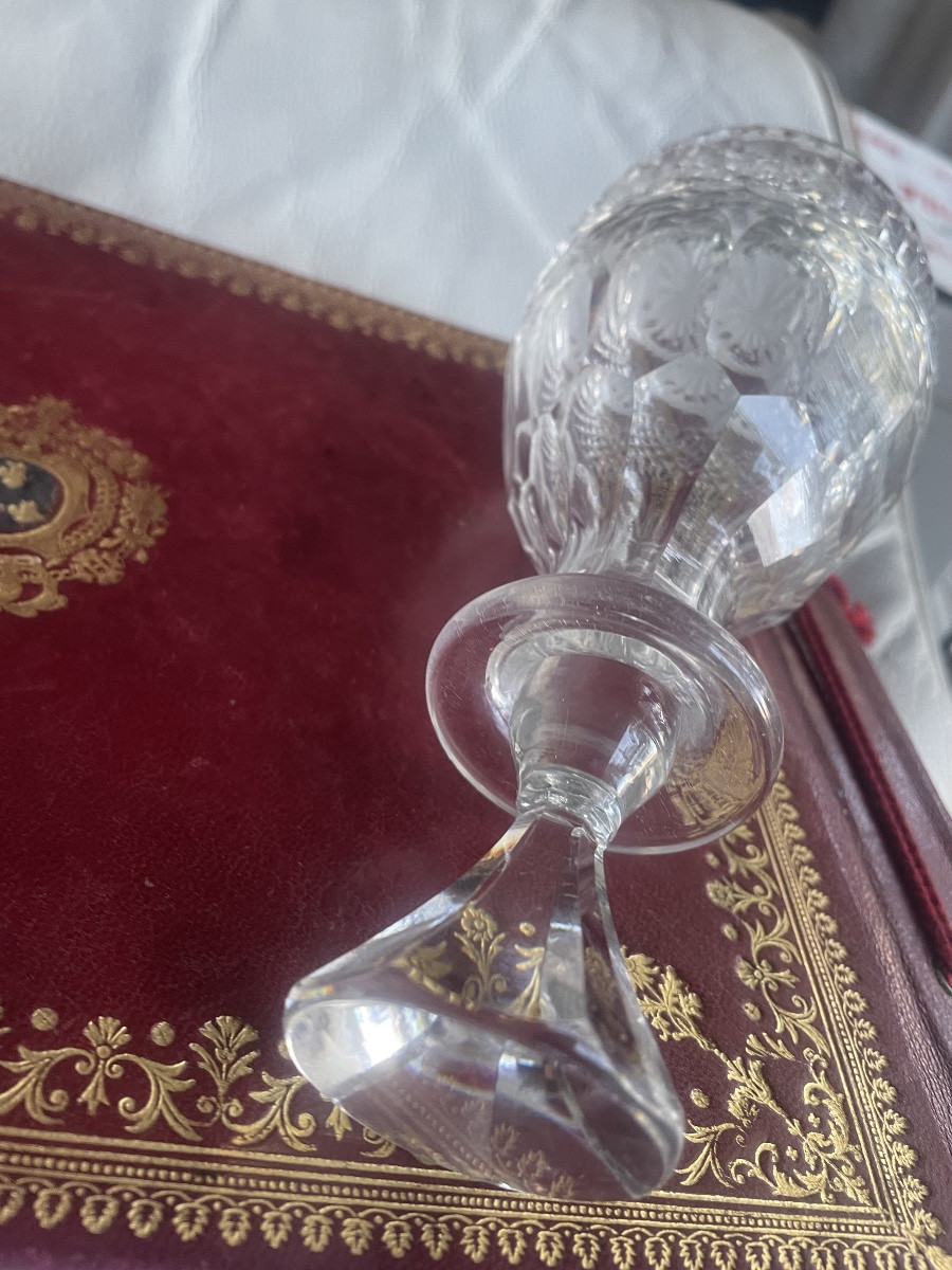 Cut Crystal Liqueur Decanter -photo-5