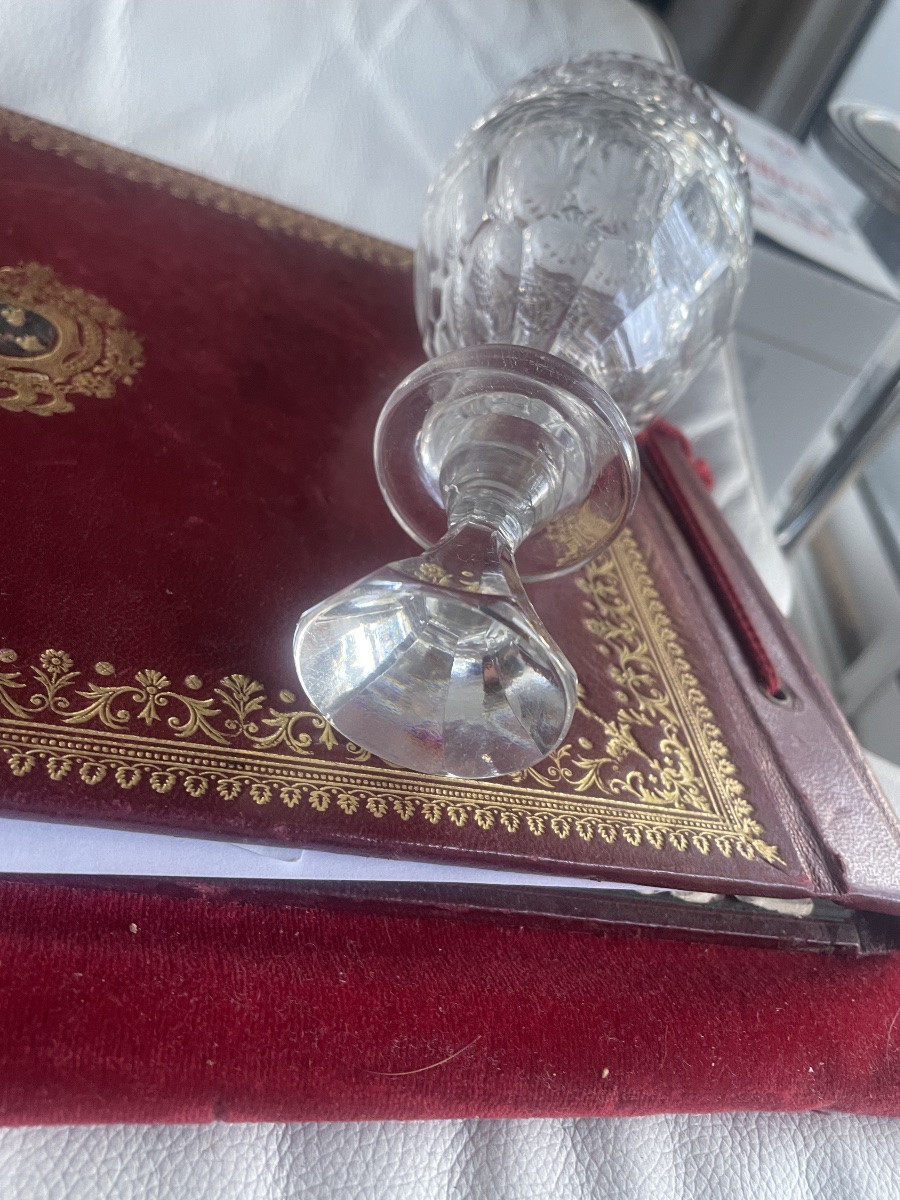 Cut Crystal Liqueur Decanter -photo-6