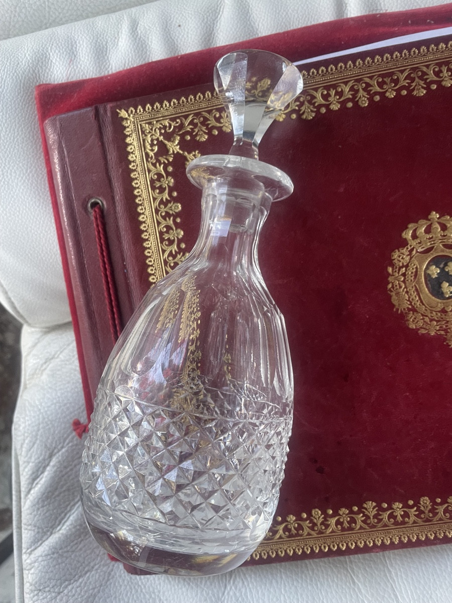 Cut Crystal Liqueur Decanter 