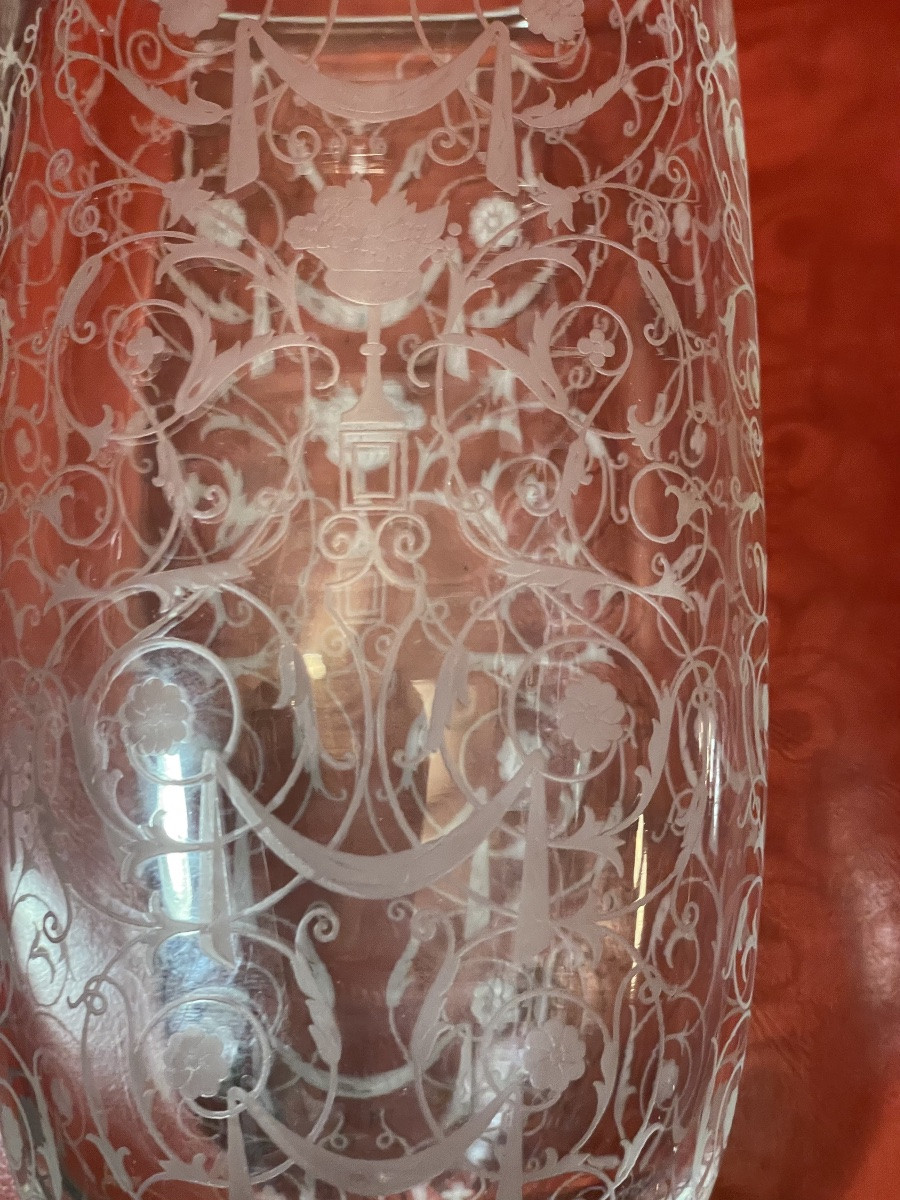 Paire de vases Michel-Ange de Baccarat -photo-8