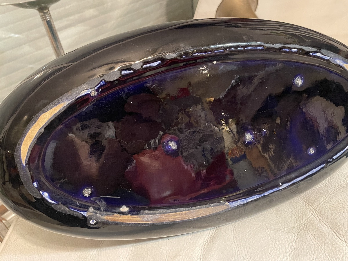 Jardinière céramique de Sarraguemines -photo-1