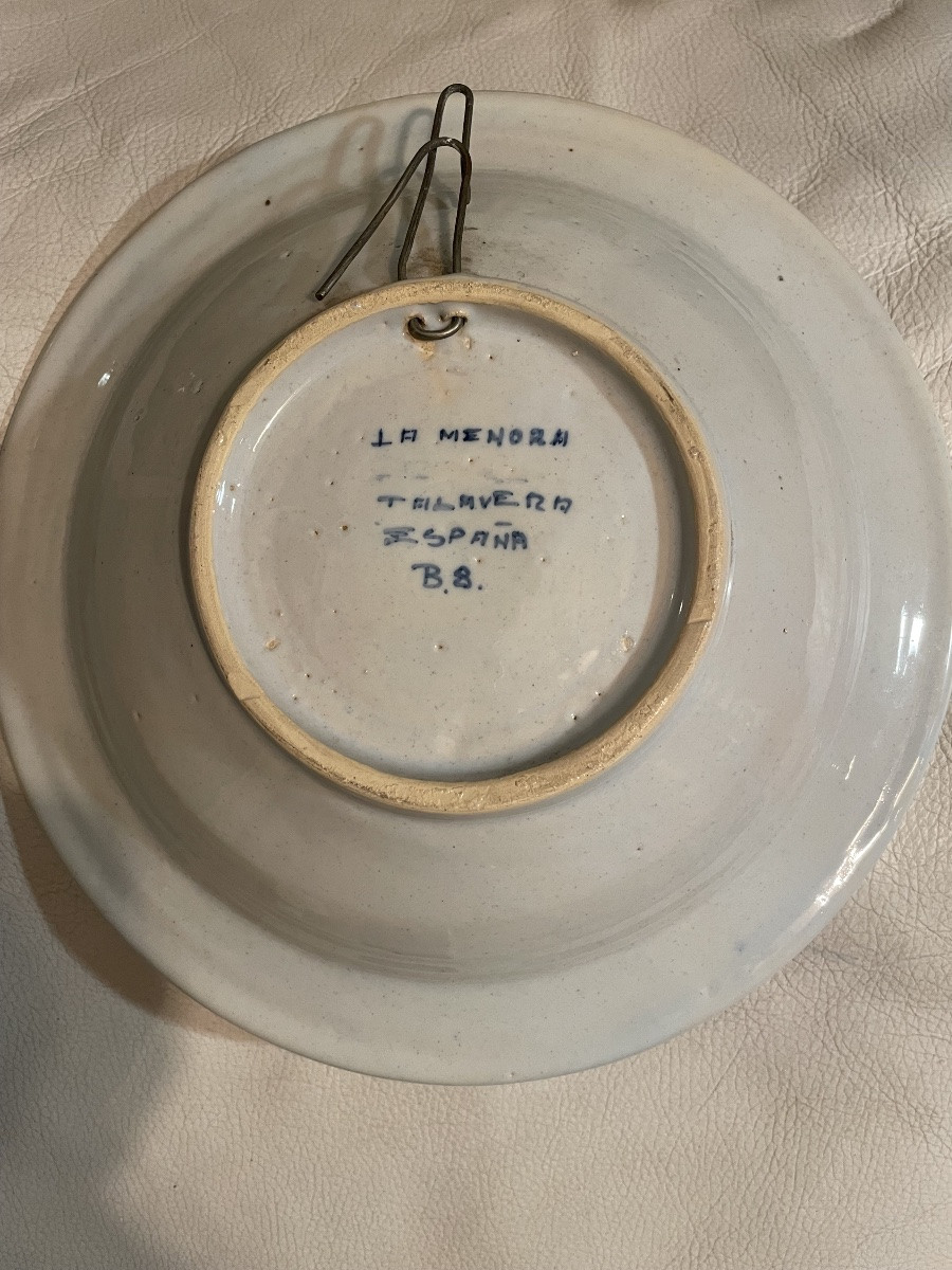 Assiette Espagne de Talavera -photo-4