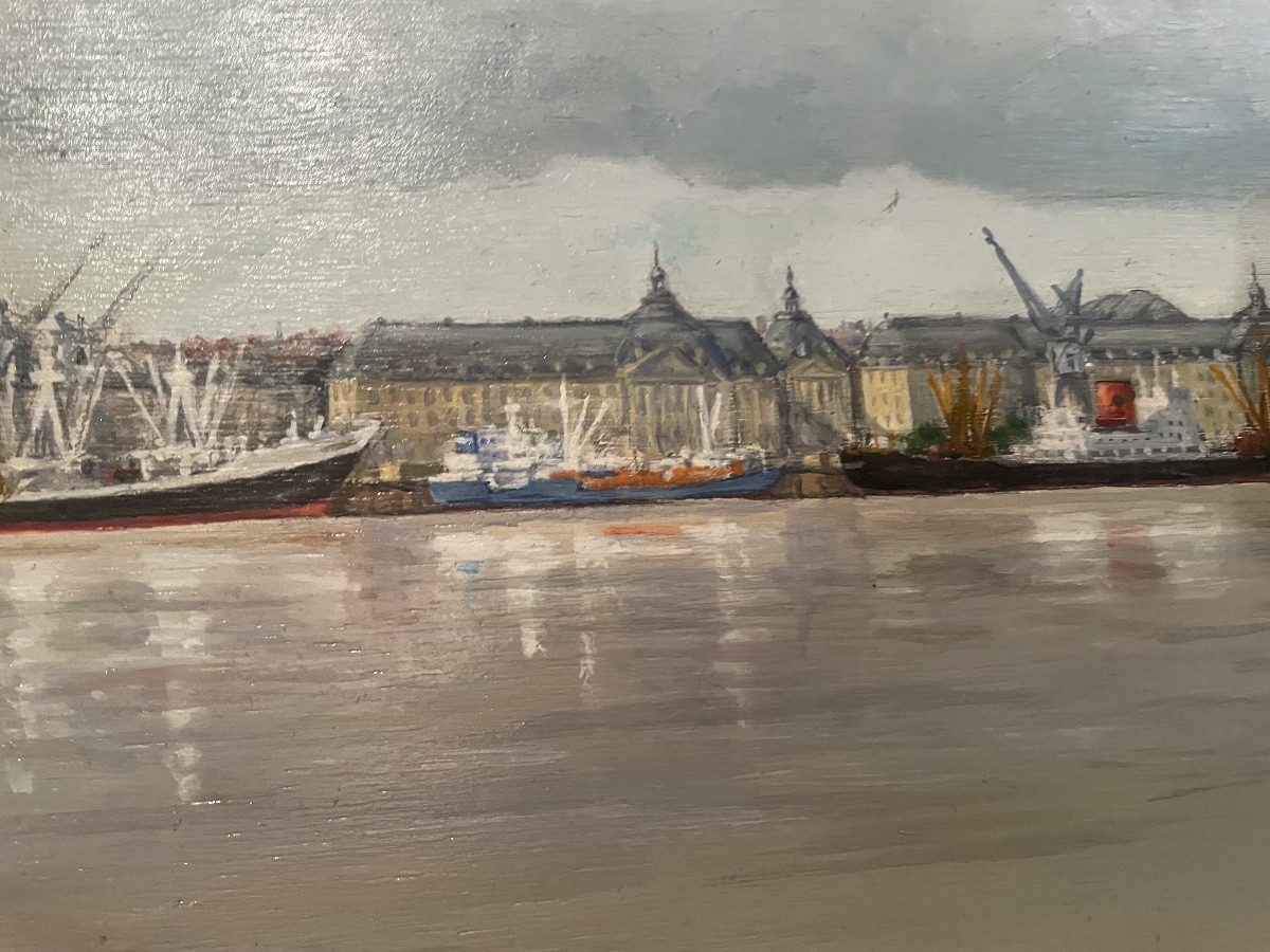 Le port de Bordeaux et la Garonne -photo-4