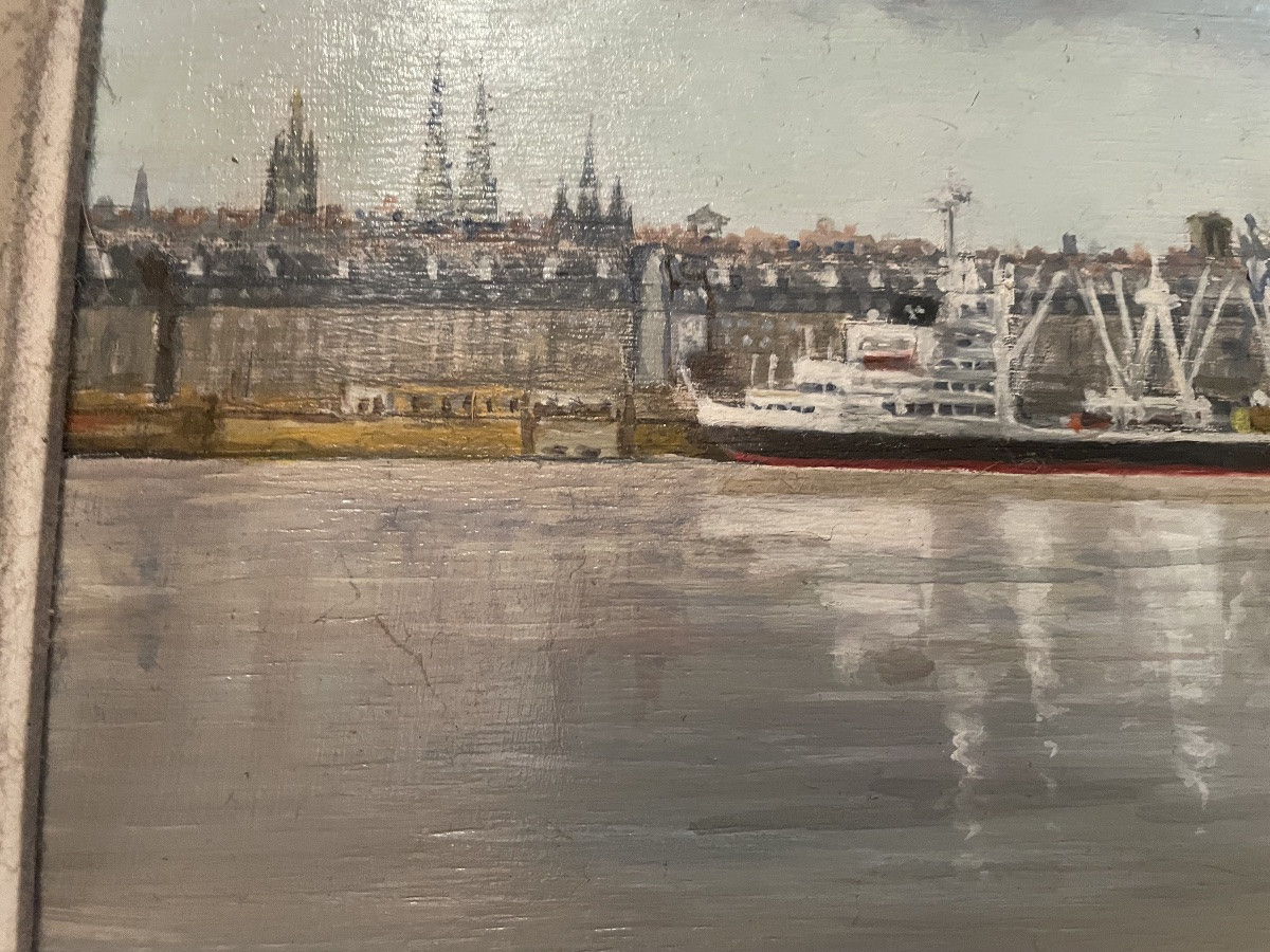 Le port de Bordeaux et la Garonne -photo-5