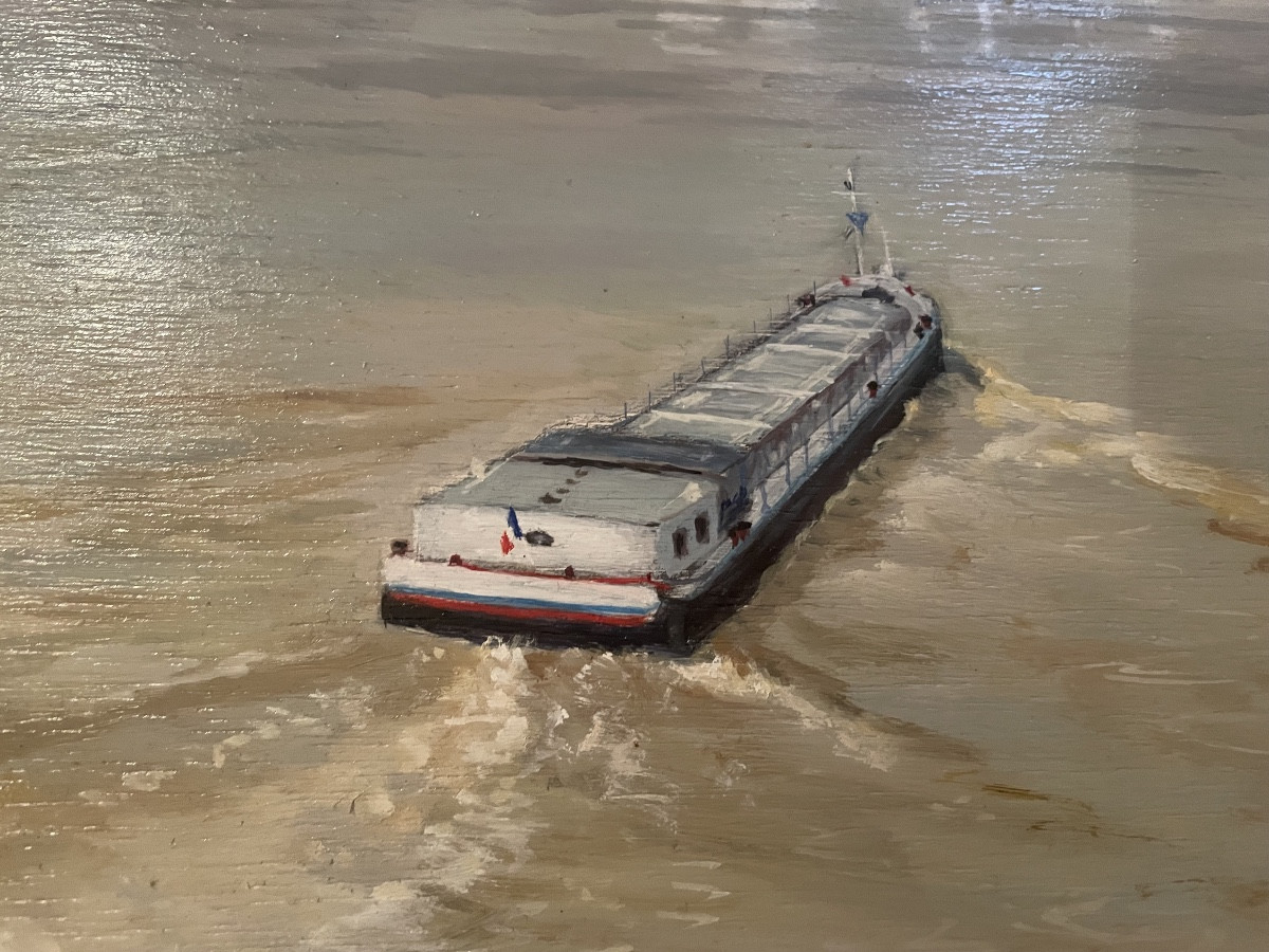 Le port de Bordeaux et la Garonne 