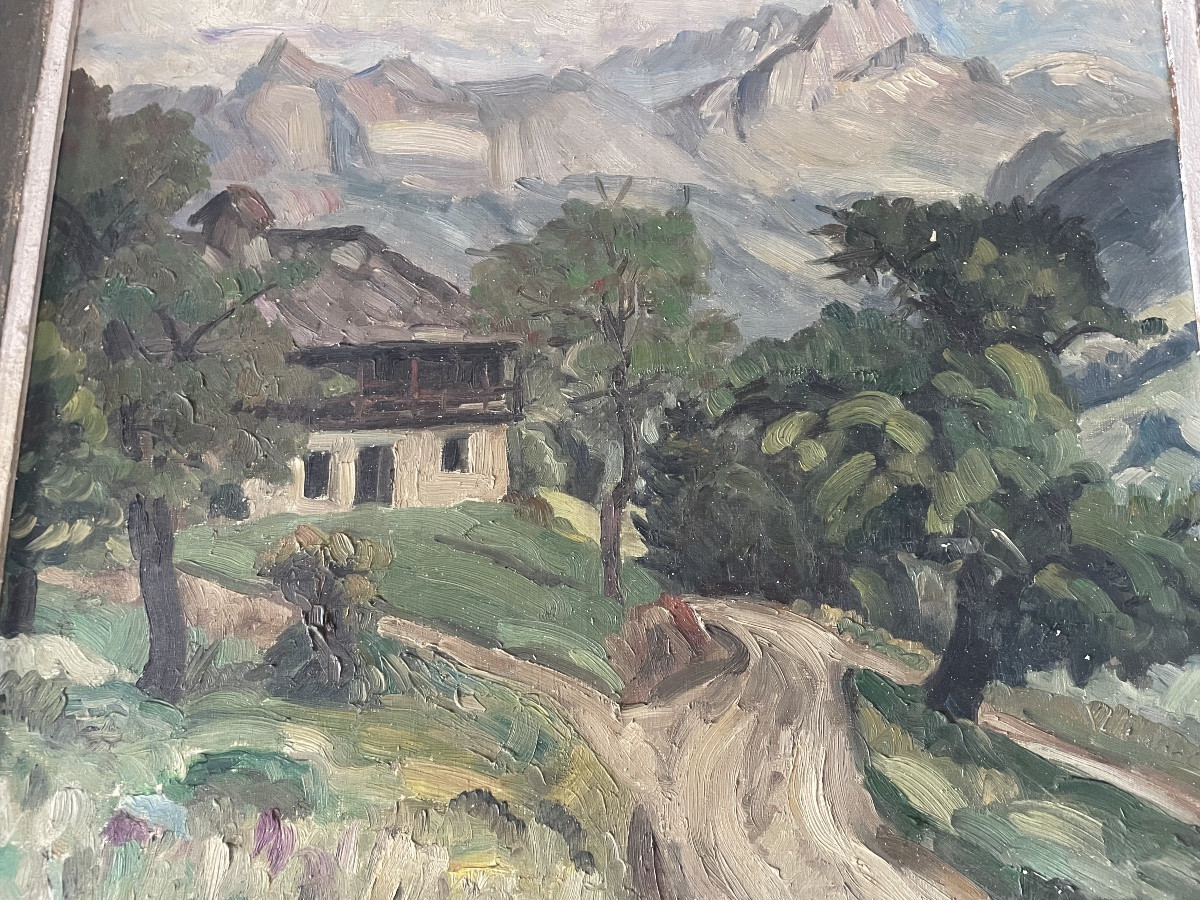 Pyrenean Landscape Of Guinhald -photo-2