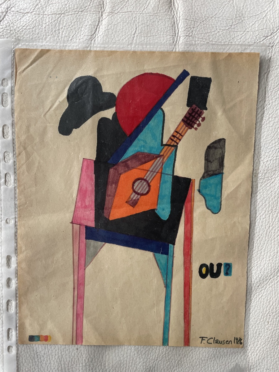 Franciska Clausen's Guitar -photo-2