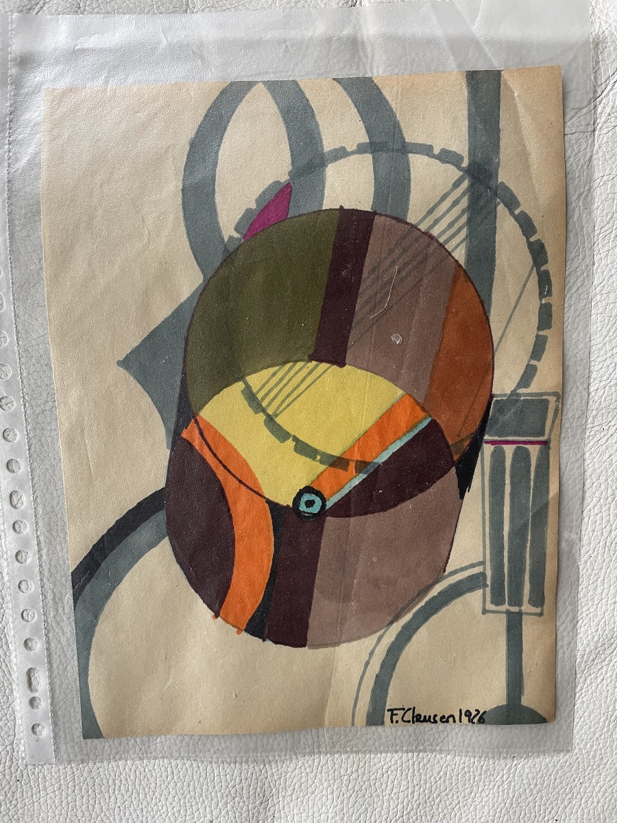 Gouache By Clausen Franciska -photo-3