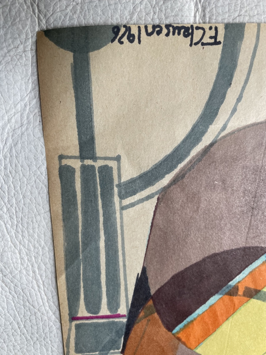 Gouache By Clausen Franciska -photo-4