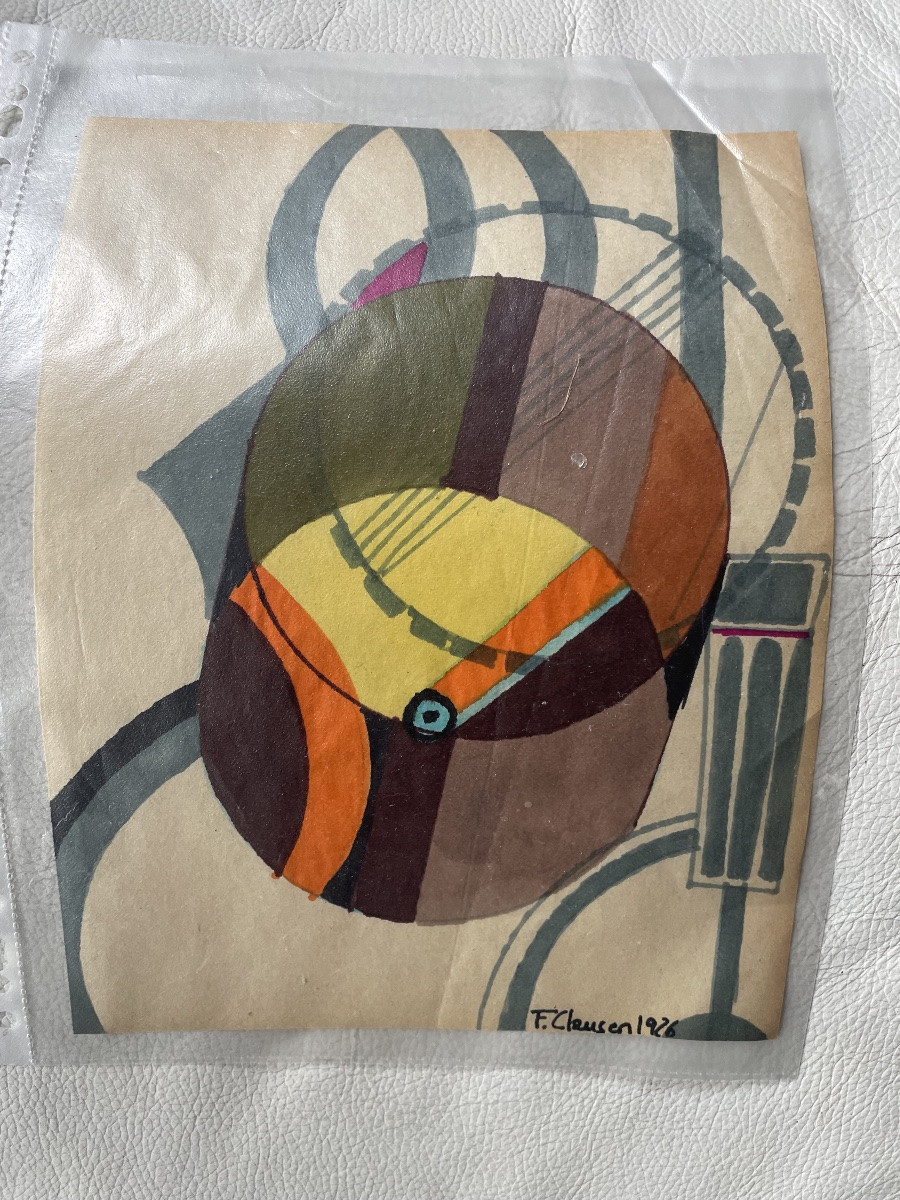 Gouache By Clausen Franciska -photo-4