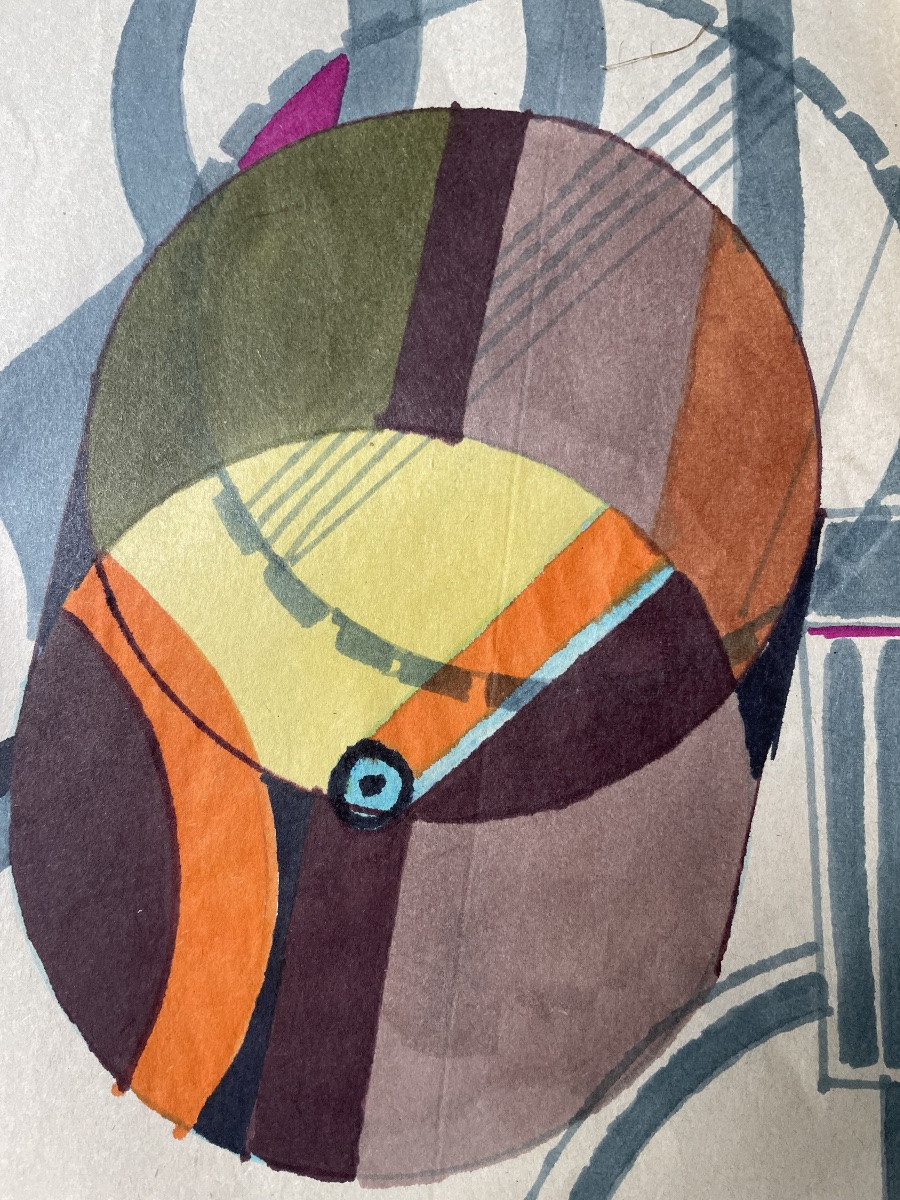 Gouache By Clausen Franciska -photo-5