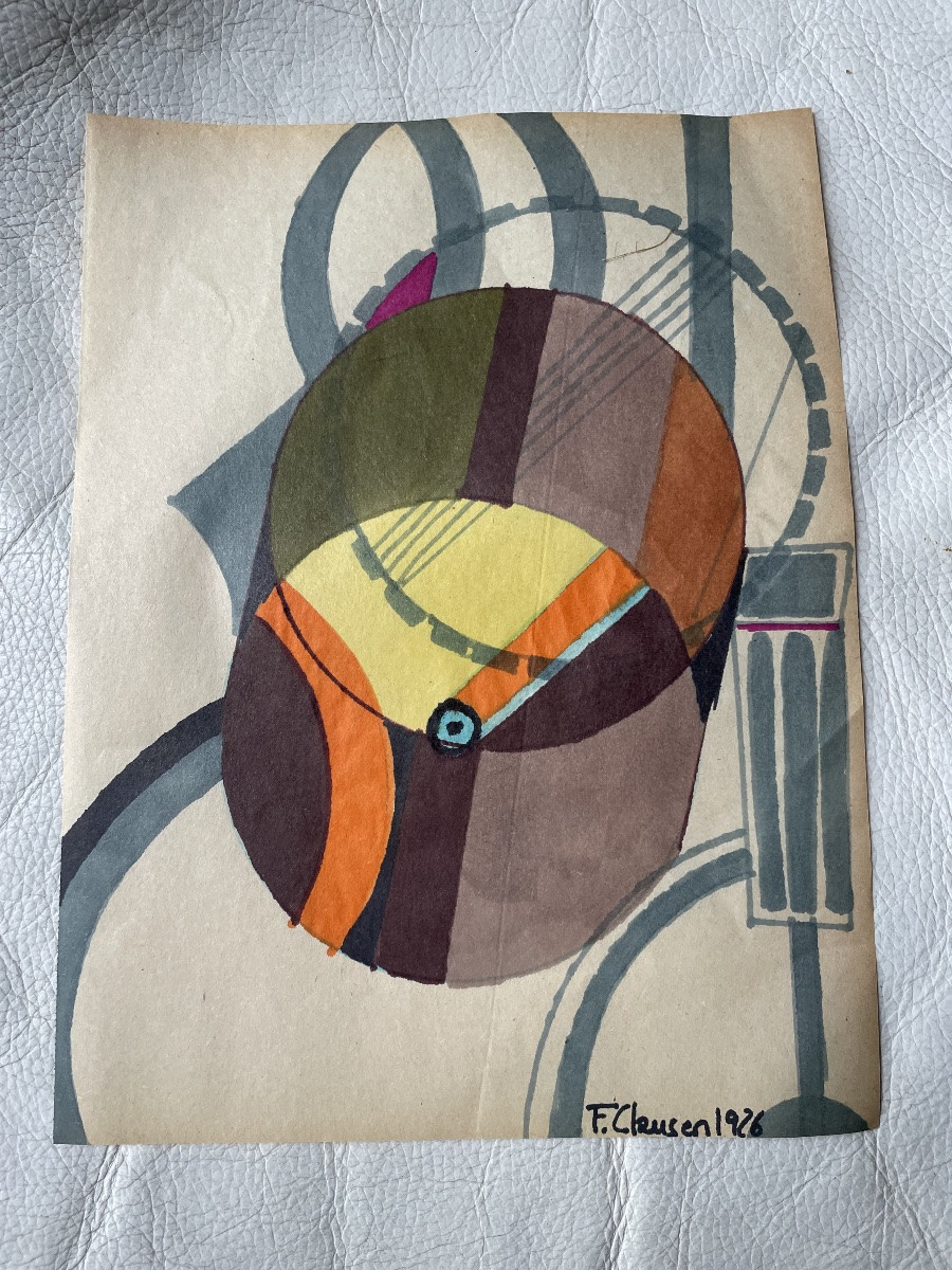 Gouache By Clausen Franciska -photo-8