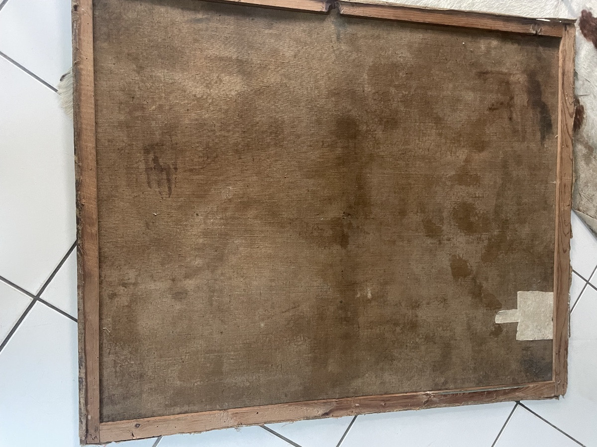 Tableau religieux XVII eme -photo-1