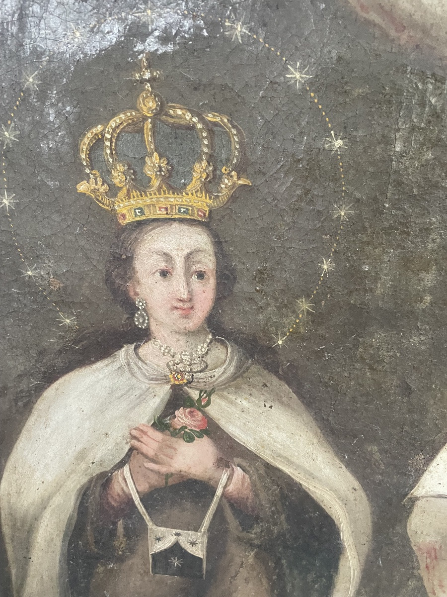 Tableau religieux XVII eme -photo-5