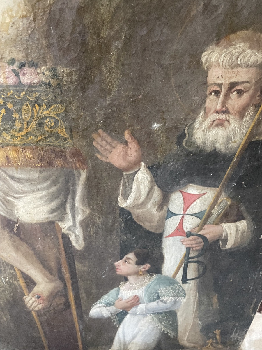 Tableau religieux XVII eme -photo-8