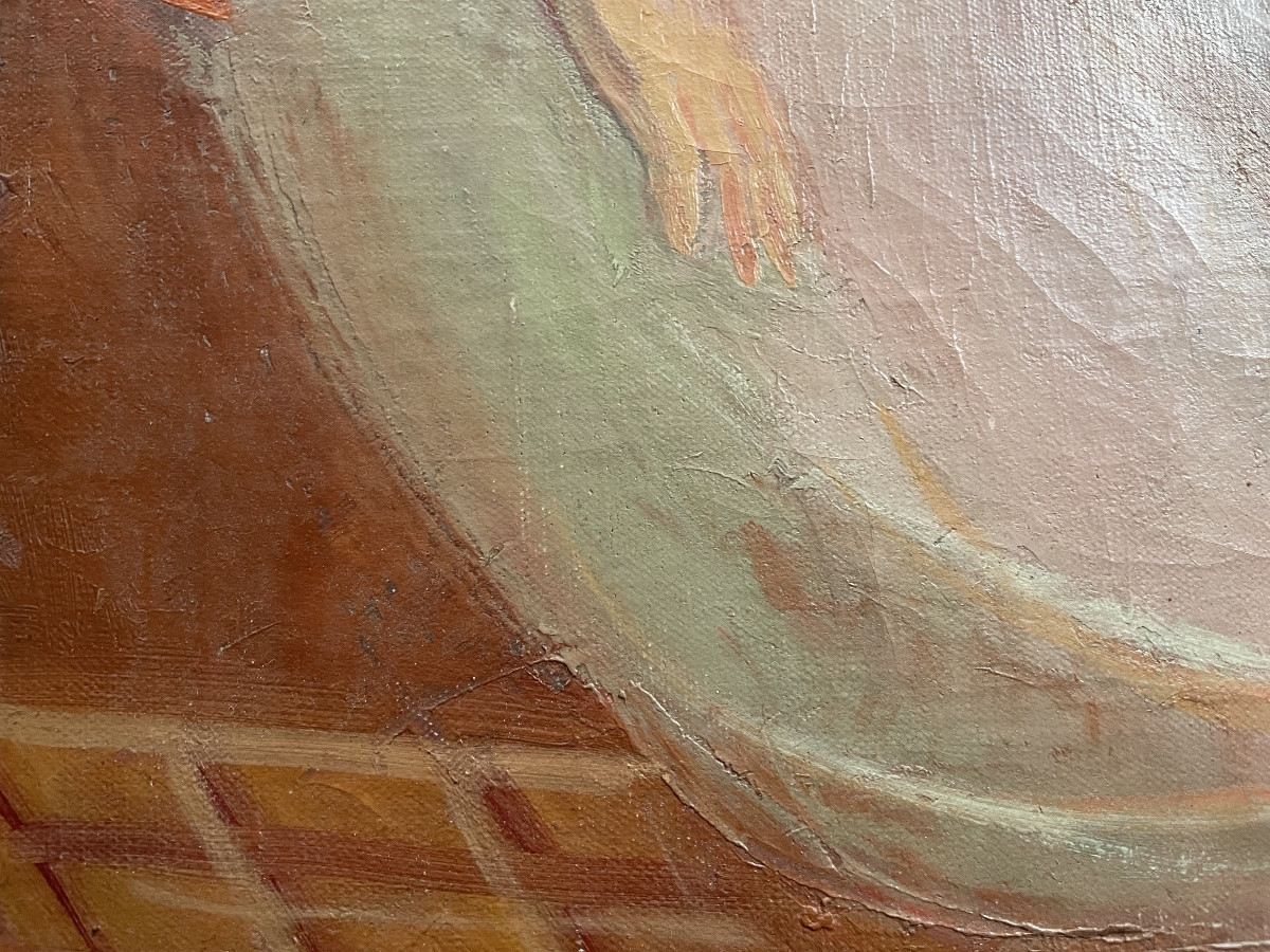 Reclining Nude By Nicolas Poliakoff -photo-5