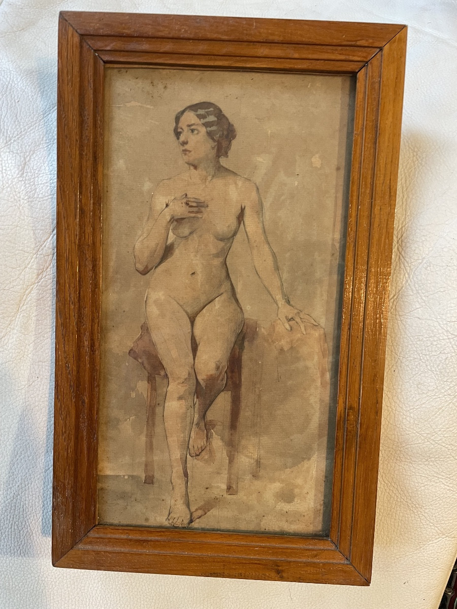The Model, Female Nude 