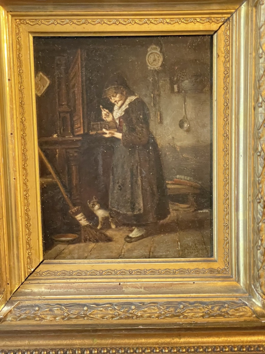 Lady And Her Cat -photo-5