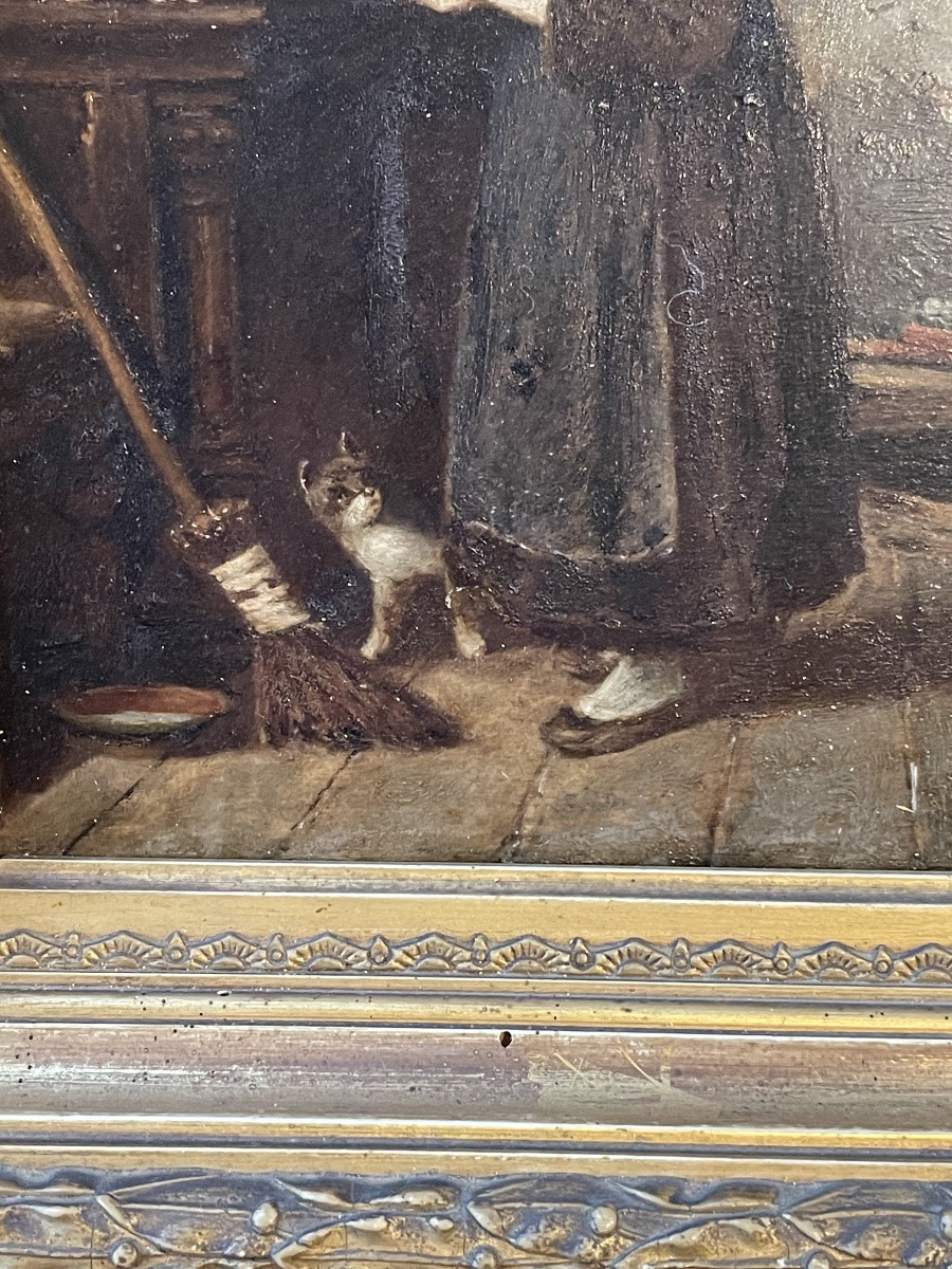 Lady And Her Cat -photo-6