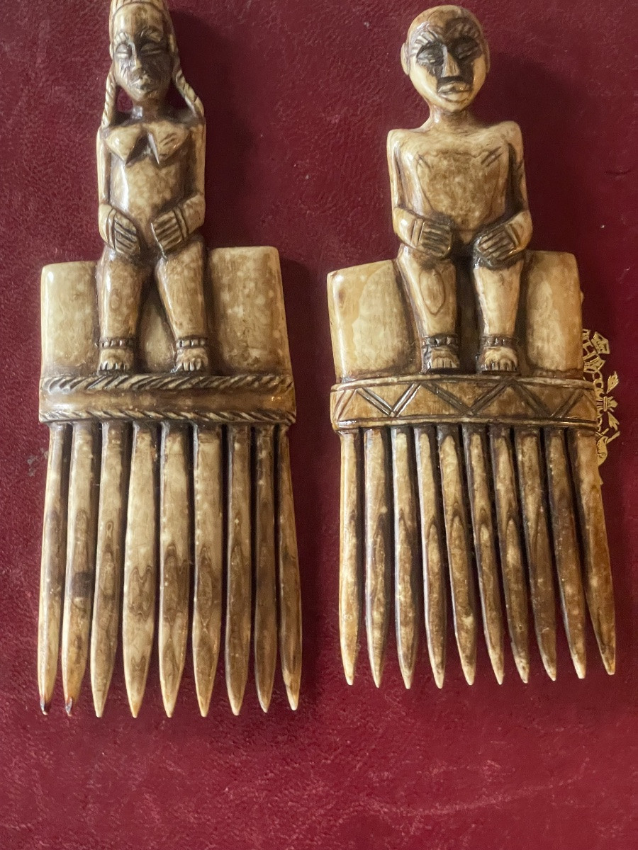 Senufo Hair Combs -photo-3