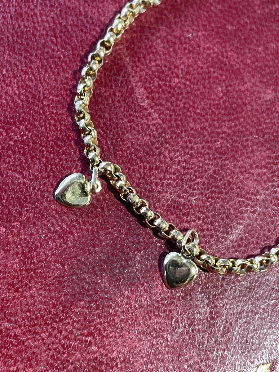 Gold And Pearl Women's Bracelet -photo-3