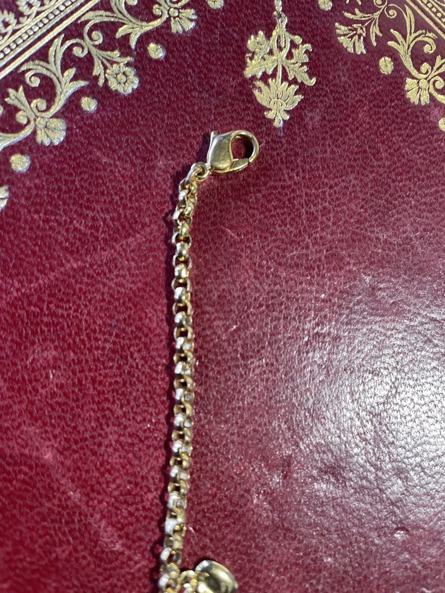 Gold And Pearl Women's Bracelet -photo-8